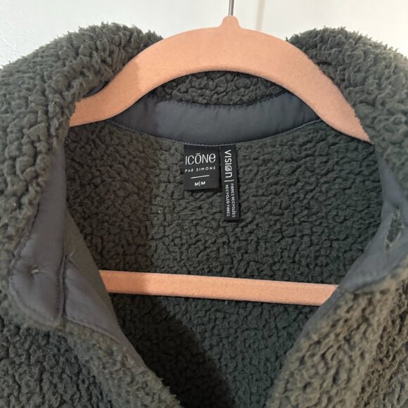 Icône | Teddy Bear Sherpa Jacket - Picture 3 of 3